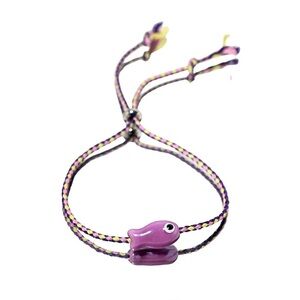 Purple Fish Bracelet #2444